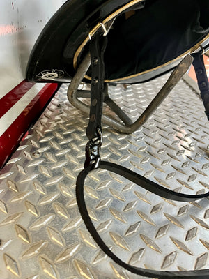 Leather Chinstrap with Buckle